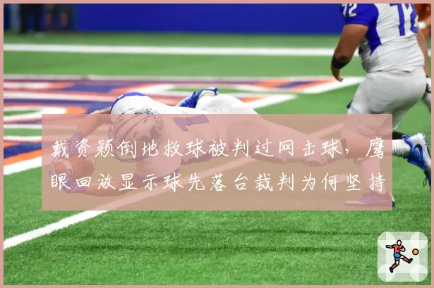 戴资颖倒地救球被判过网击球,鹰眼回放显示球先落台裁判为何坚持原判?
